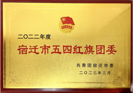 喜報(bào)！宿遷文旅集團(tuán)共青團(tuán)工作榮獲多項(xiàng)榮譽(yù)(圖2)